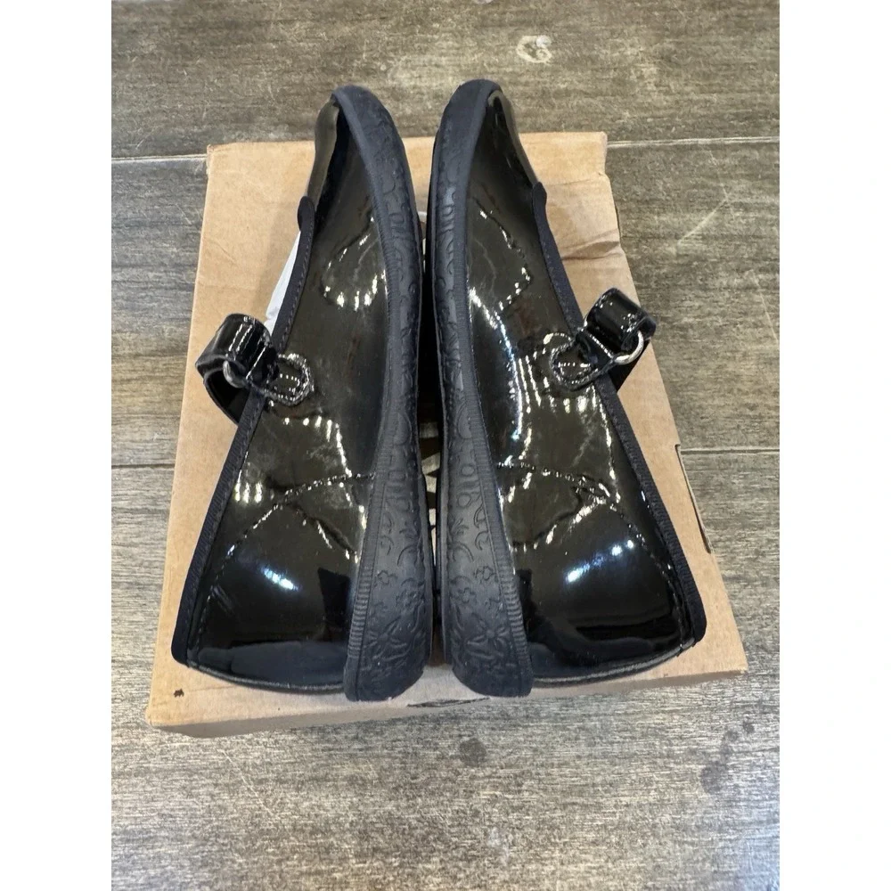 Naturino Girls Pavia Flats Patent Black Mary Jane Size 30 US‎ 12.5